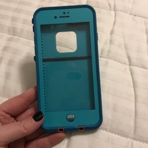 Blue & Orange life proof case
